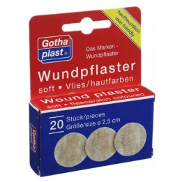 GOTHAPLAST Wondverzorging zacht vlies 2,5 cm, 20 st