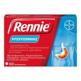 RENNIE Kauwtabletten, 60 stuks