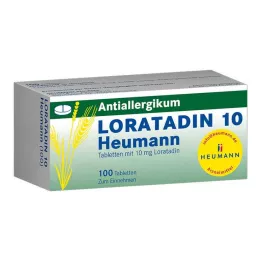 LORATADIN 10 Heumann tabletten, 100 stuks
