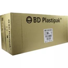 BD PLASTIPAK Spr.30 ml Luer latexvrij, 60X30 ml
