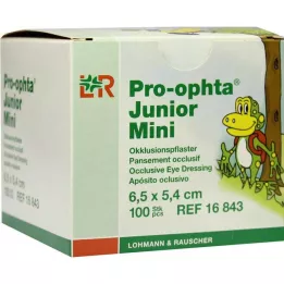 PRO-OPHTA Junior mini occlusiepleister, 100 stuks