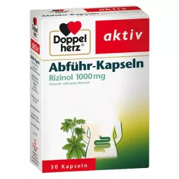 DOPPELHERZ Laxerende capsules Rizinol 1.000 mg, 30 stuks