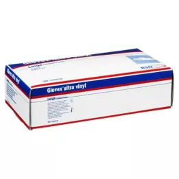 GLOVEX Ultra Vinyl Handschoenen groot, 100 stuks
