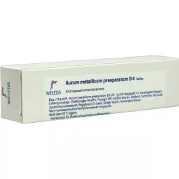 AURUM METALLICUM PRAEPARATUM D 4 zalf, 25 g