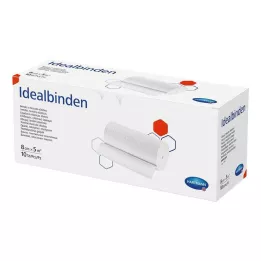 IDEALBINDE Hartmann 8 cmx5 m, 10 stuks