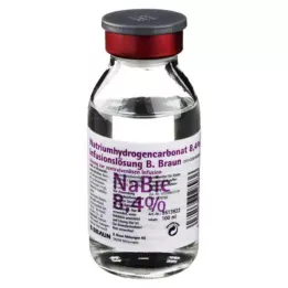 NATRIUMHYDROGENCARBONAT B.Braun 8,4% glas, 100 ml