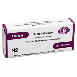 DORM Tabletten, 20 stuks