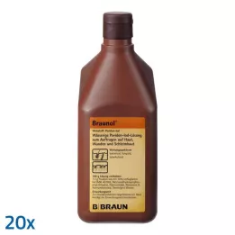 BRAUNOL Slijmvliestip, 20x100 ml