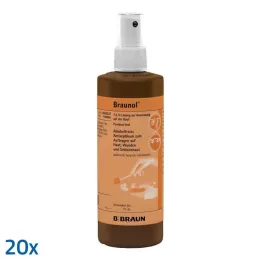 BRAUNOL Antiseptisch middel voor slijmvliezen, 20X250 ml