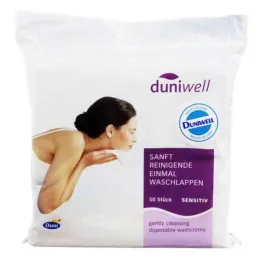 Duniwell wegwerpwashandjes, 50 stuks