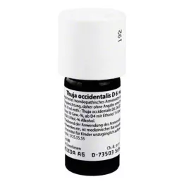 THUJA OCCIDENTALIS D 6 verdunning, 20 ml