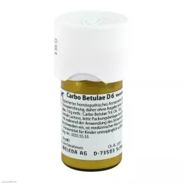 CARBO BETULAE D 6 Trituratie, 20 g