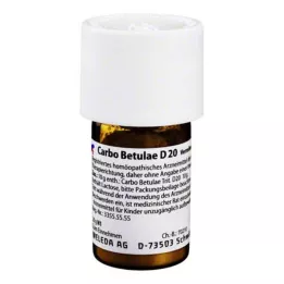 CARBO BETULAE D 20 Trituration, 20 g