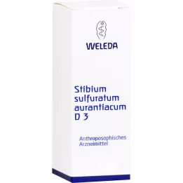Stibiumsulfuratum Aurantiacum D 3 -trituratie, 20 g
