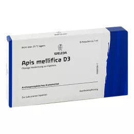 APIS MELLIFICA D 3 ampullen, 8 stuks