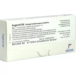 ARGENTIT D 6 ampullen, 8 st