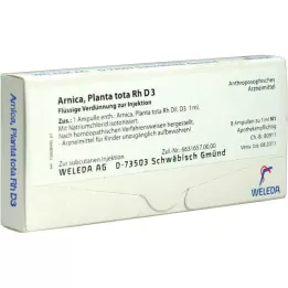 ARNICA PLANTA TOTA RH D 3 ampullen, 8x1 ml