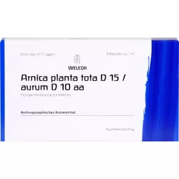 Arnica Planta TA D 15 / AURUM D 10 AA ampullen, 8x1 ml
