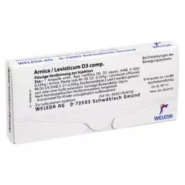 ARNICA/LEVISTICUM D 3 comp. ampullen, 8 stuks