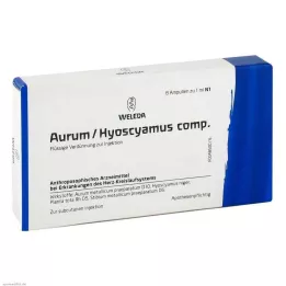 AURUM/HYOSCYAMUS comp.ampull, 8x1 ml