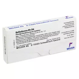 BELLADONNA RH D 6 ampullen, 8X1 ml