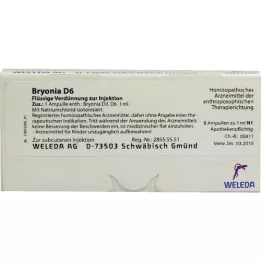 BRYONIA D 6 ampullen, 8x1 ml