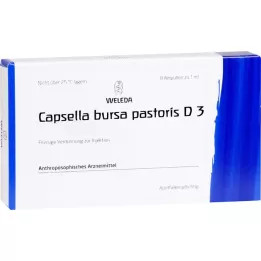 Capsella bursa pastoris, ethanol. Infusum D3, 8x1 ml