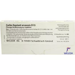 CARBO EQUISETI arvensis d 15 ampullen, 8x1 ml