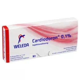 CARDIODORON 0,1% injectieoplossing, 8X1 ml