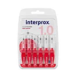 INTERPROX miniconische rode Interdentalb.Blis., 6 st