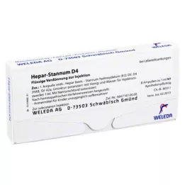 HEPAR STANNUM D 4 ampullen, 8 stuks