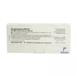 IRIS GERMANICA RH D 3 ampullen, 8x1 ml