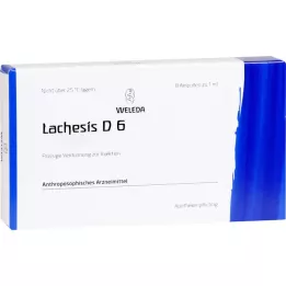 LACHESIS D 6 ampullen, 8x1 ml