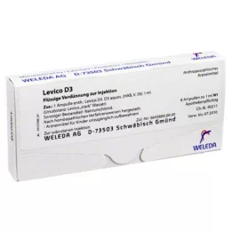 LEVICO D 3 ampullen, 8X1 ml