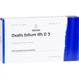 OXALIS FOLIUM RH D 3 ampullen, 8x1 ml