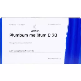 Plumbum Mellitum D 30 Ampullen, 8x1 ml