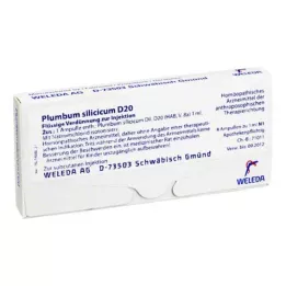PLUMBUM SILICICUM D 20 ampullen, 8X1 ml