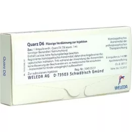 QUARZ D 6 ampullen, 8x1 ml