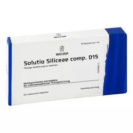 SOLUTIO SILICEAE comp.d 15 ampullen, 8x1 ml