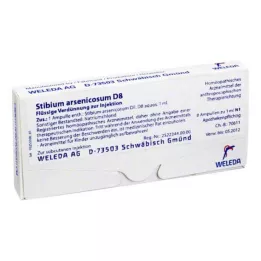STIBIUM ARSENICOSUM D 8 ampullen, 8x1 ml