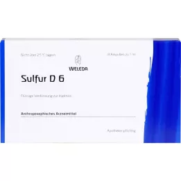 Zwavel D6, 8x1 ml