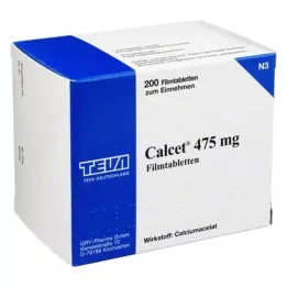 CALCET 475 mg filmomhulde tabletten, 200 stuks