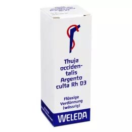 THUJA OCCIDENTALIS ARGENTO CULTA RH D 3 VERWIJDING, 20 ML