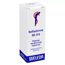 BELLADONNA PLANTA TOTA RH D 6 Verdunning, 20 ml