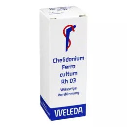 CHELIDONIUM FERRO CULTUM RH D 3 VERWIJDING, 20 ML