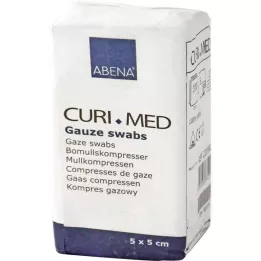 VLIESKOMPRESSEN niet-steriel 5x5 cm 4 lagen, 50X100 st