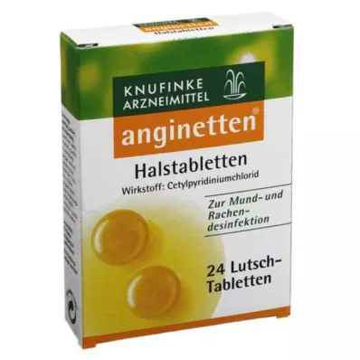 ANGINETTEN Keelpastilles, 24 stuks ANGINETTEN Keelpastilles, 24 stuks