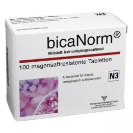 BICANORM maagsapresistente tabletten, 100 stuks