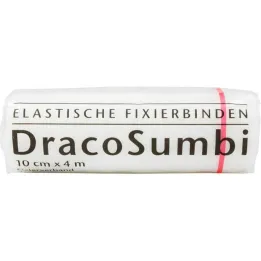Dracosumbi bevestigingsverband 10 cm x 4 m wit, 1 stuk