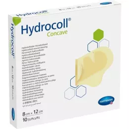 HYDROCOLL Concave Wond Association 8x12 cm, 10 st